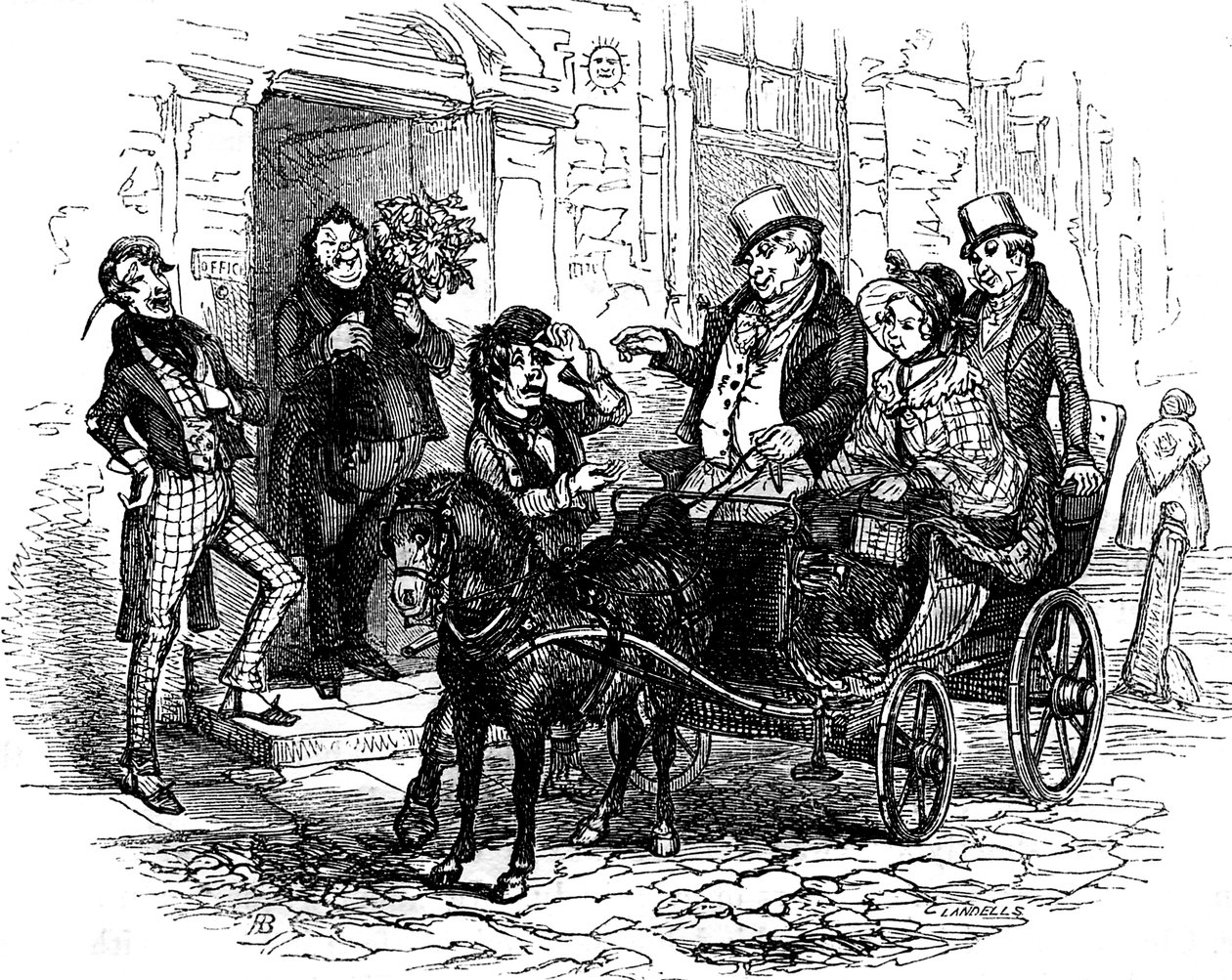 The Old Curiosity Shop by Hablot Knight Browne