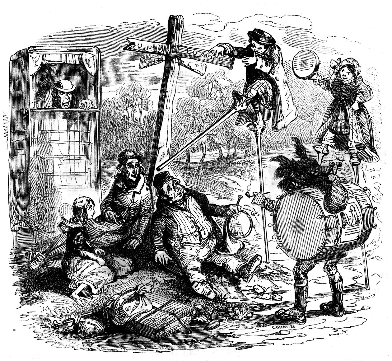 The Old Curiosity Shop by Hablot Knight Browne
