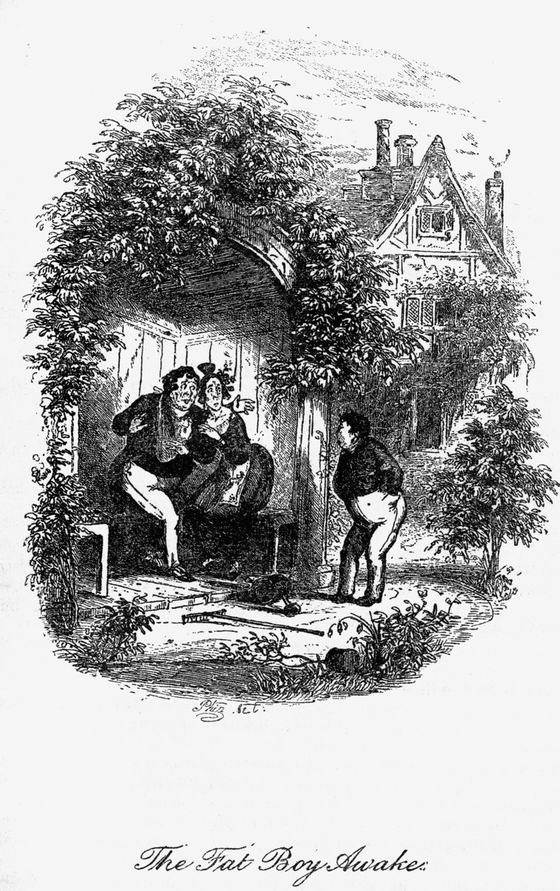 The Pickwick Papers by Hablot Knight Browne