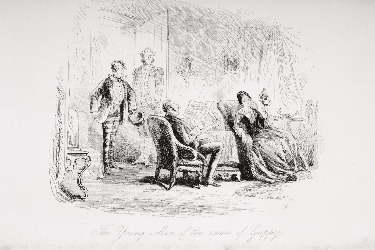 The Young Man of the Name of Guppy by Hablot Knight Browne