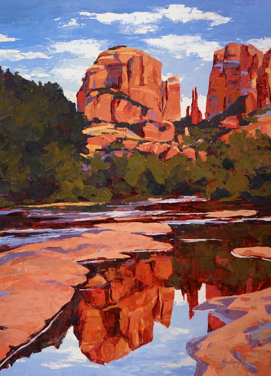 Reflection, Sedona by Hadley Rampton: Buy fine art print