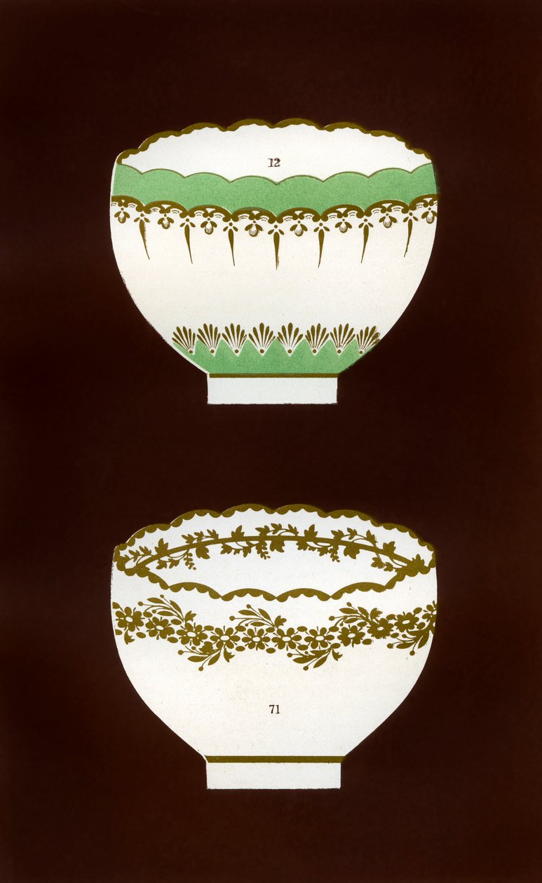 Derby patterns by Hall and England