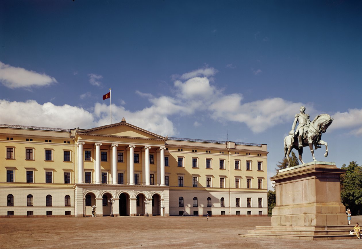 View of the Royal Palace, Built 1825-48 by Hans Ditlev Franciscus Linstow