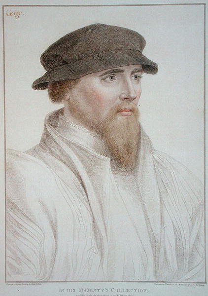 Portrait of John Gaye (d.1557) Engraved by Francesco Bartolozzi 1796 by Hans (after) Holbein the Younger