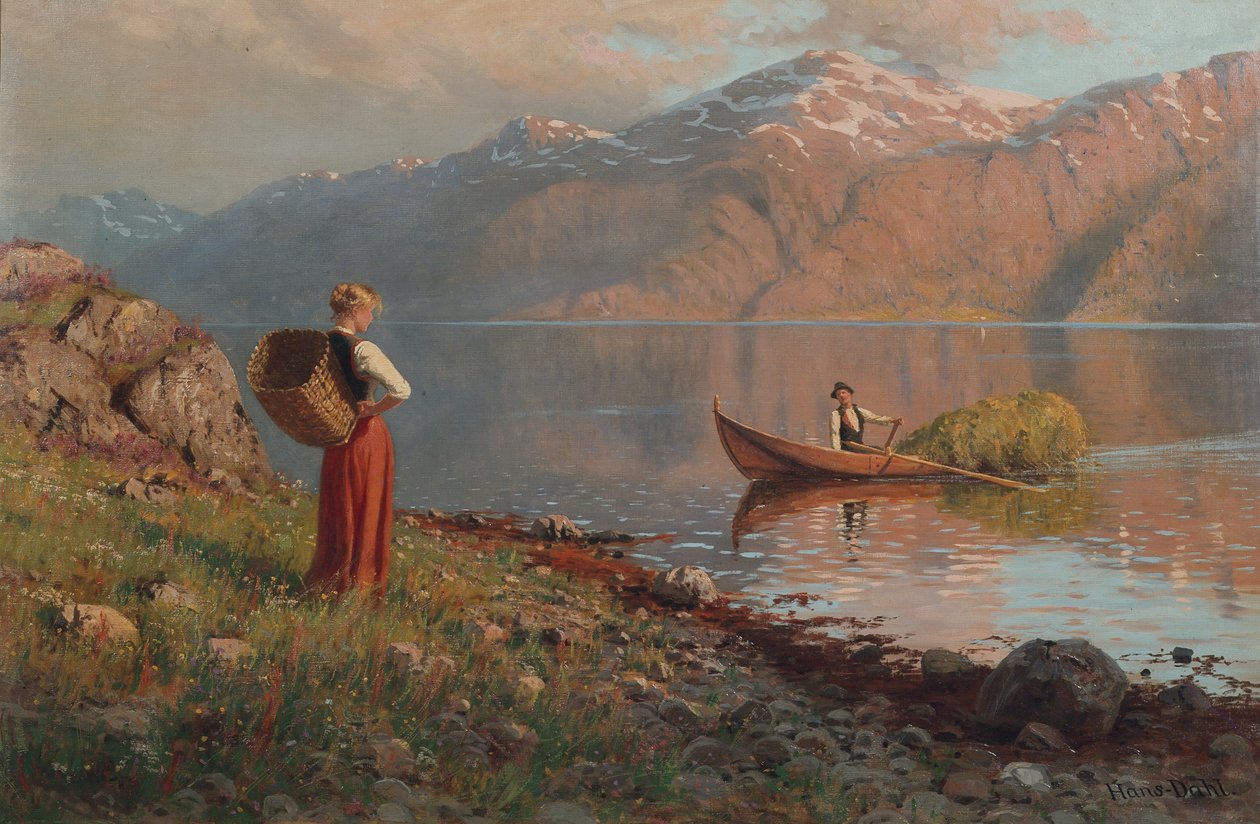 Date by the Fjord by Hans Andreas Dahl