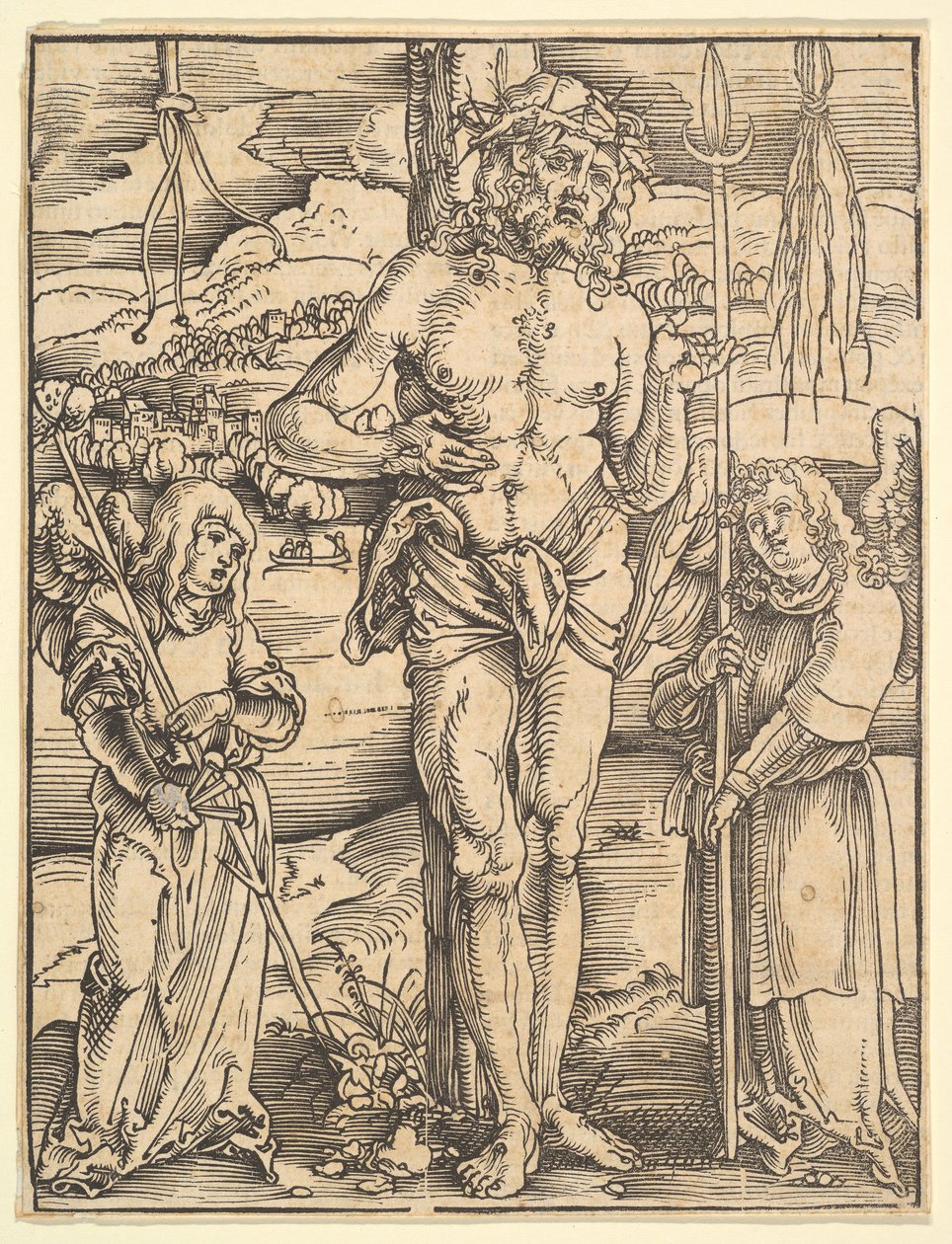 Man of Sorrows, from Speculum Passionis Domini Nostri Ihesu Christi by Hans Baldung