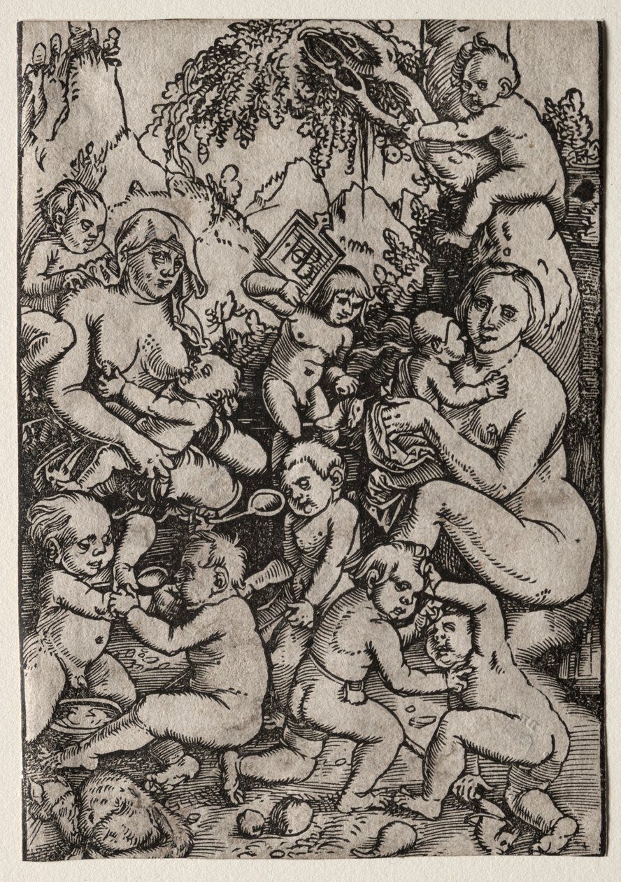 The Two Mothers by Hans Baldung