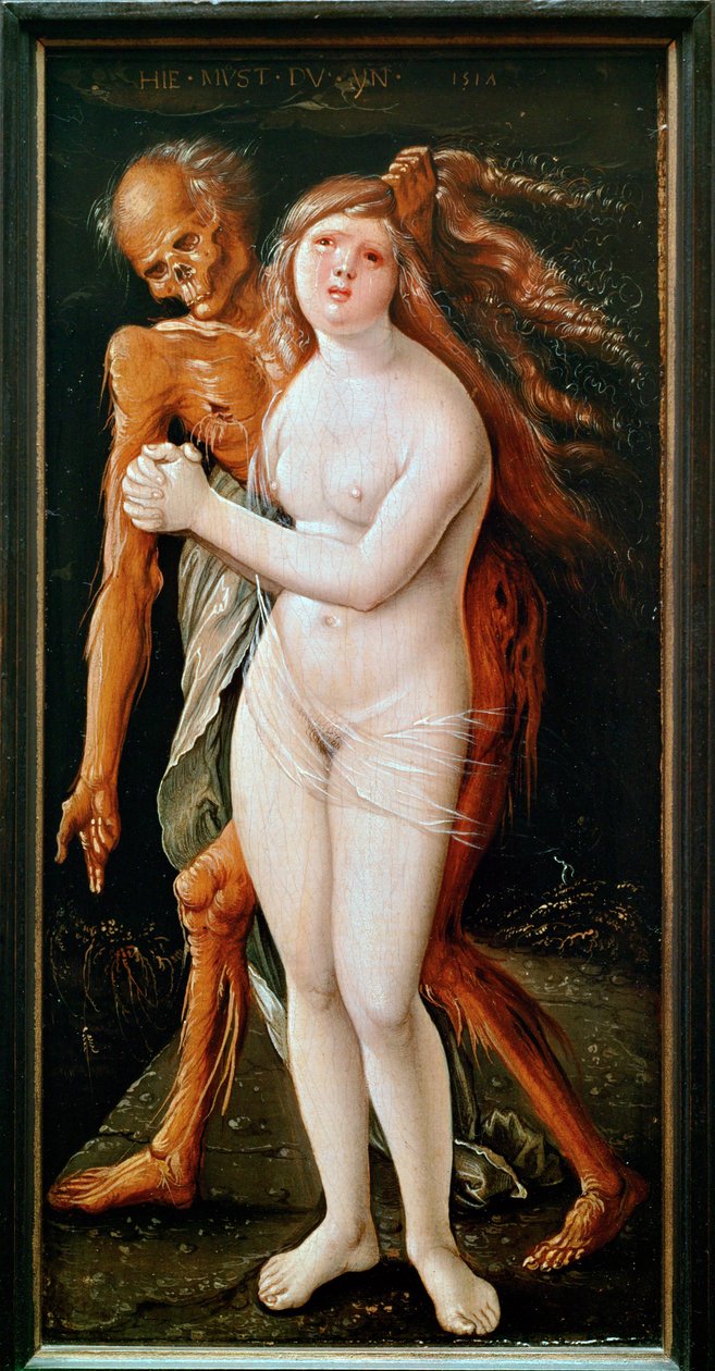 Death and the Maiden by Hans Baldung Grien