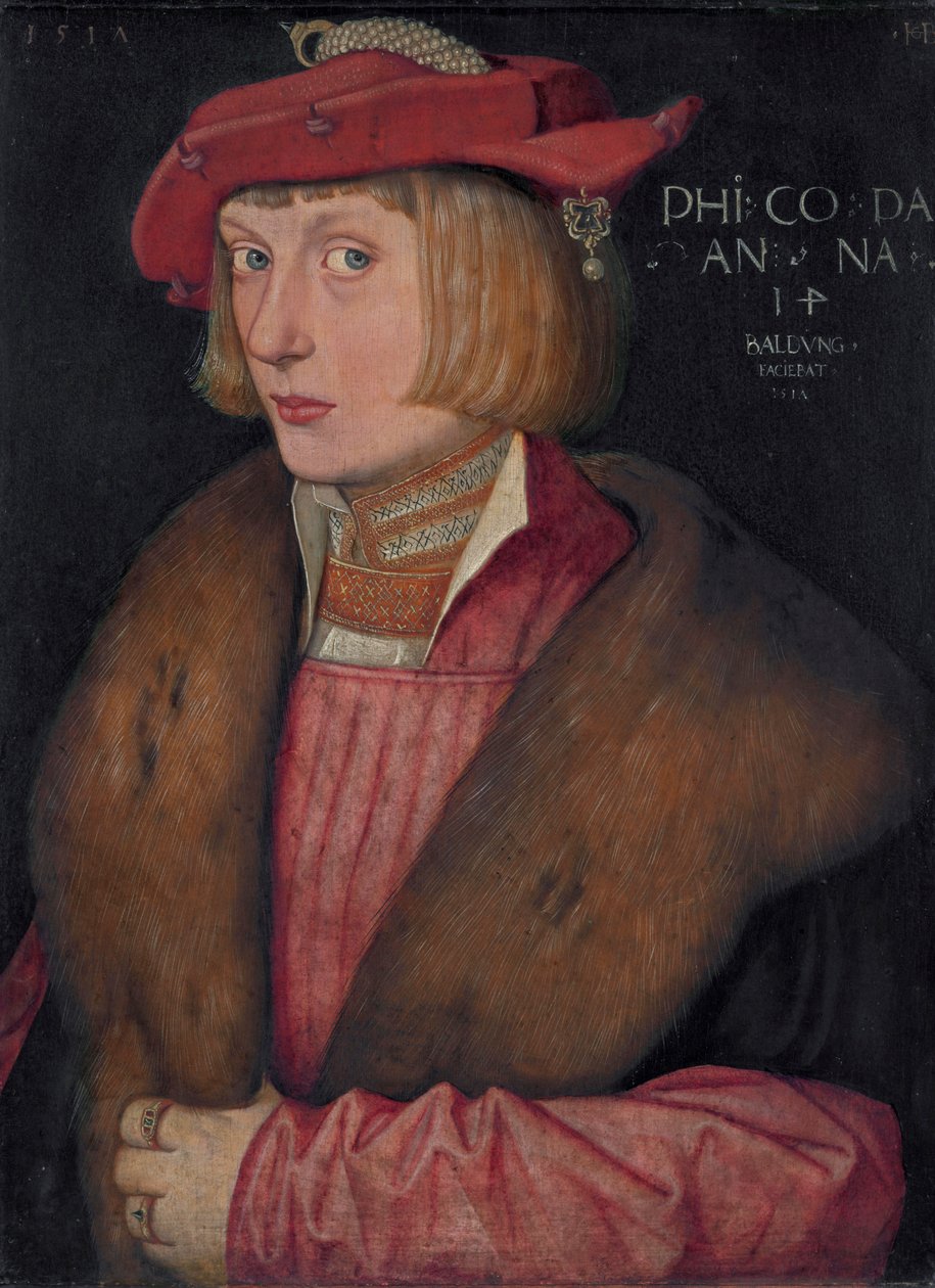 Count Philip Bellicosus by Hans Baldung Grien