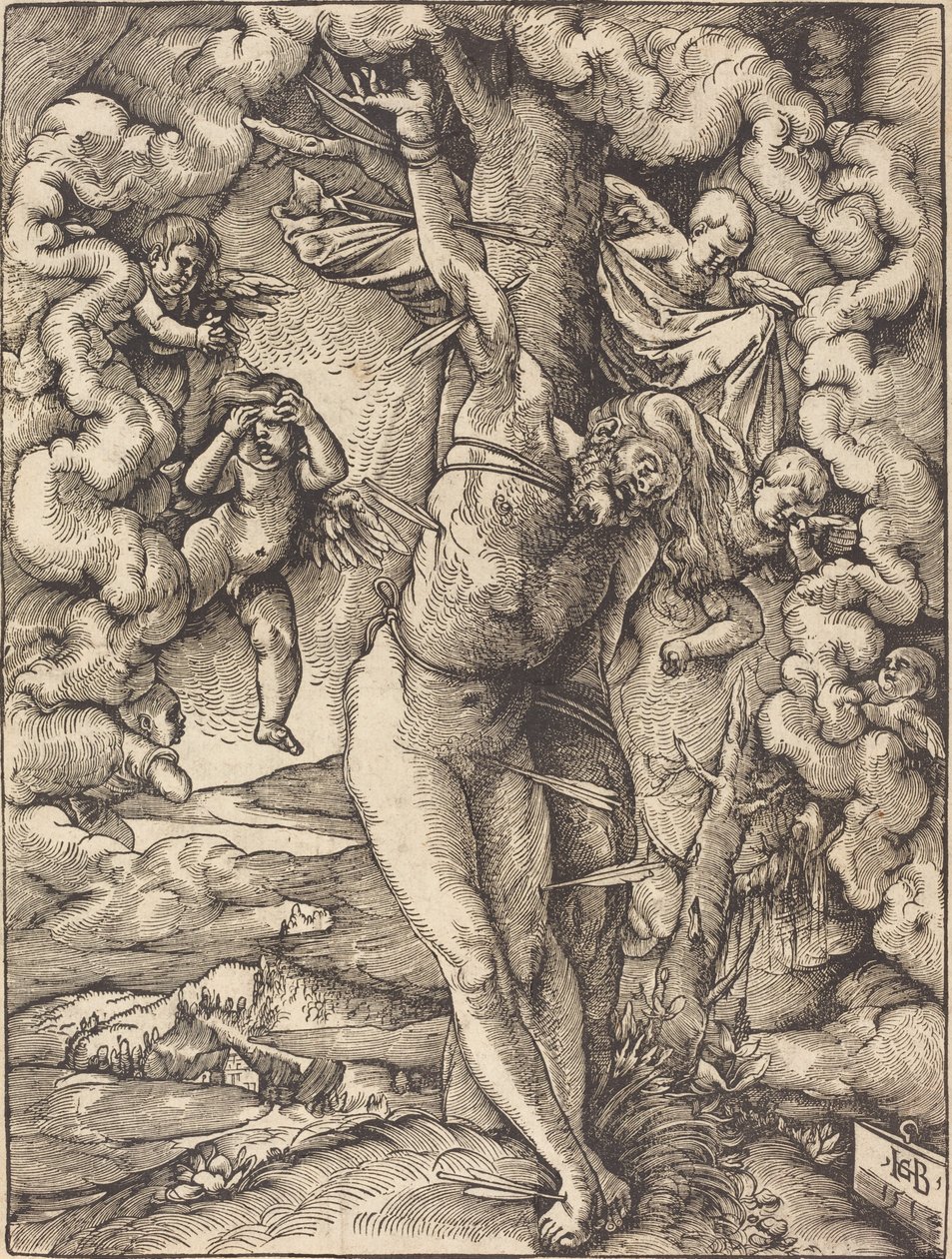 Saint Sebastian by Hans Baldung Grien