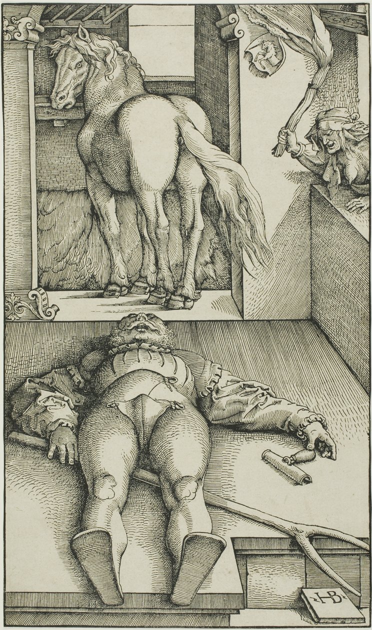 The Bewitched Groom by Hans Baldung Grien