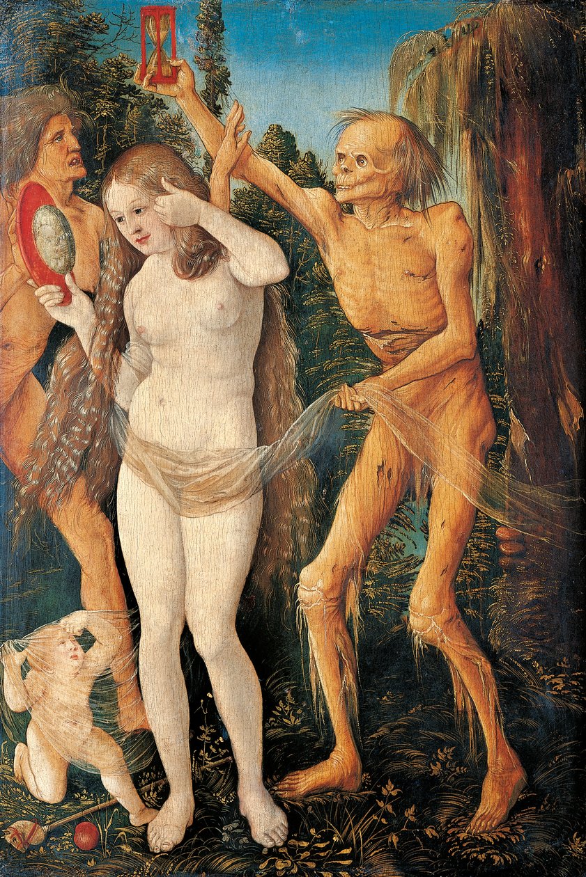 Youth and death by Hans Baldung Grien