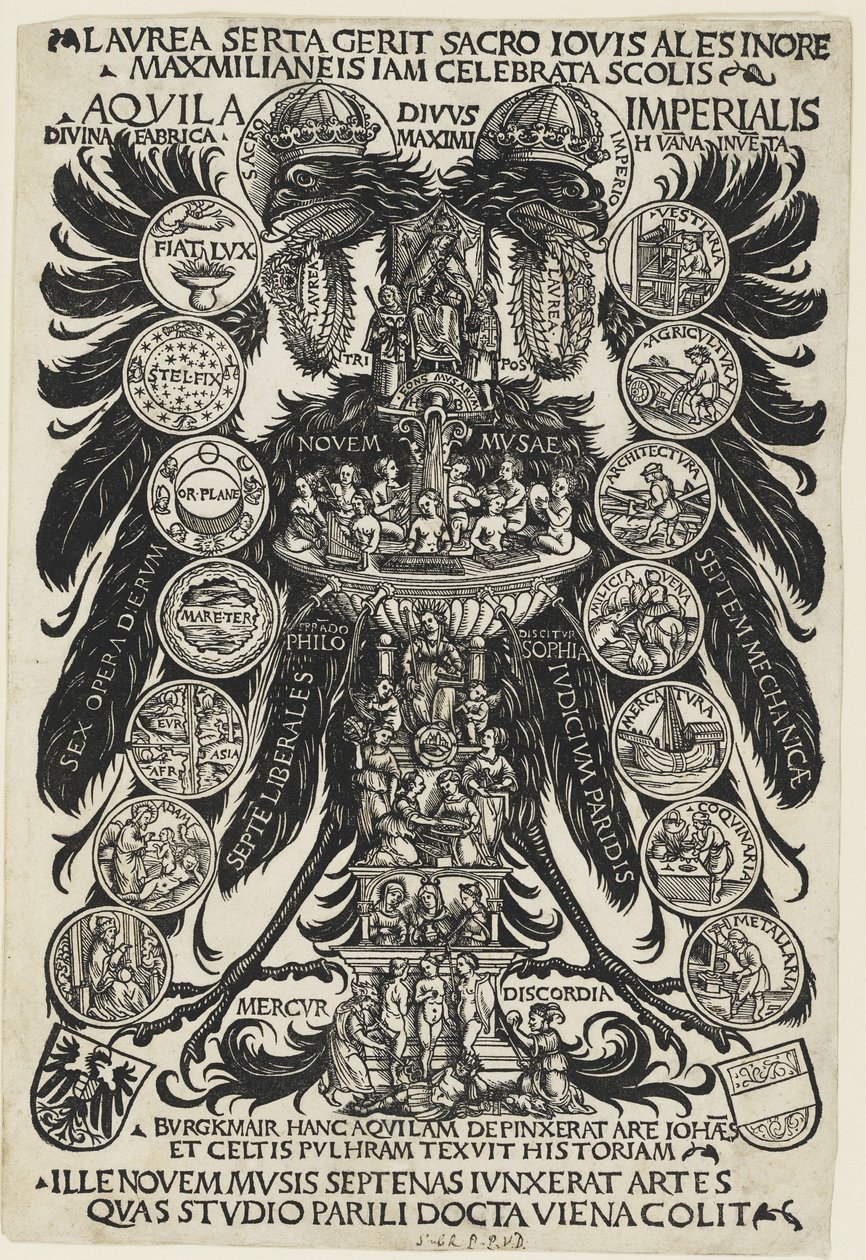 The Triumph of the Emperor Maximilian by Hans Burgkmair