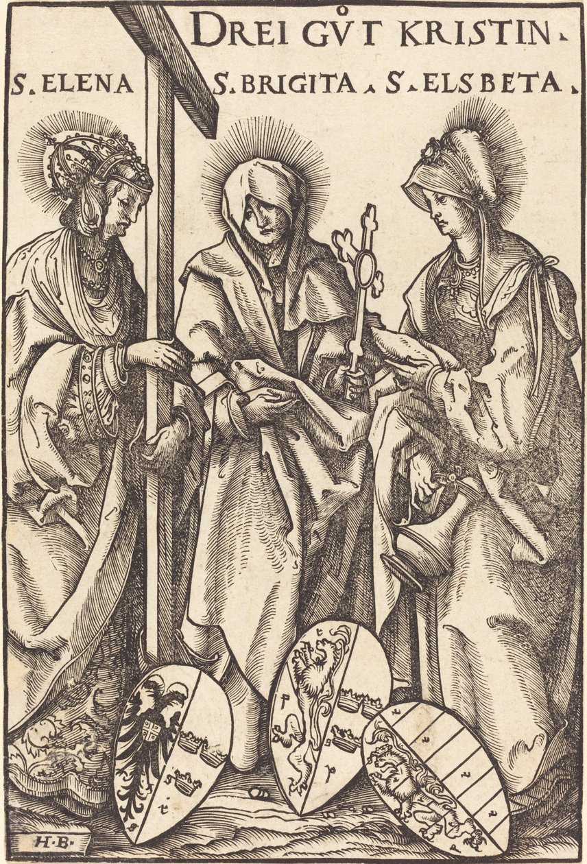 Saint Helena, Saint Brigitta and Saint Elizabeth by Hans Burgkmair I