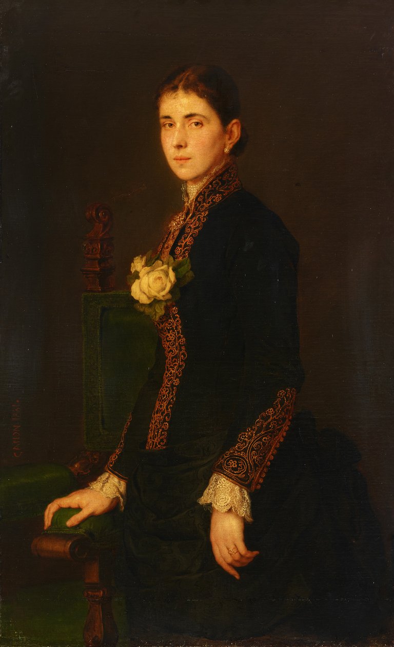 Portrait of Louise Jauner by Hans Canon