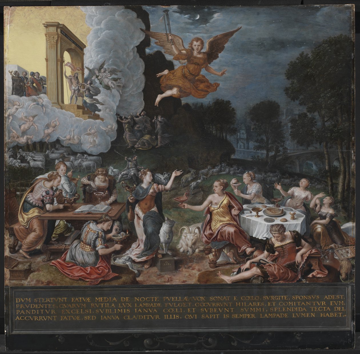 An Allegory of the Wise and the Foolish Virgins by Hans Ewouts