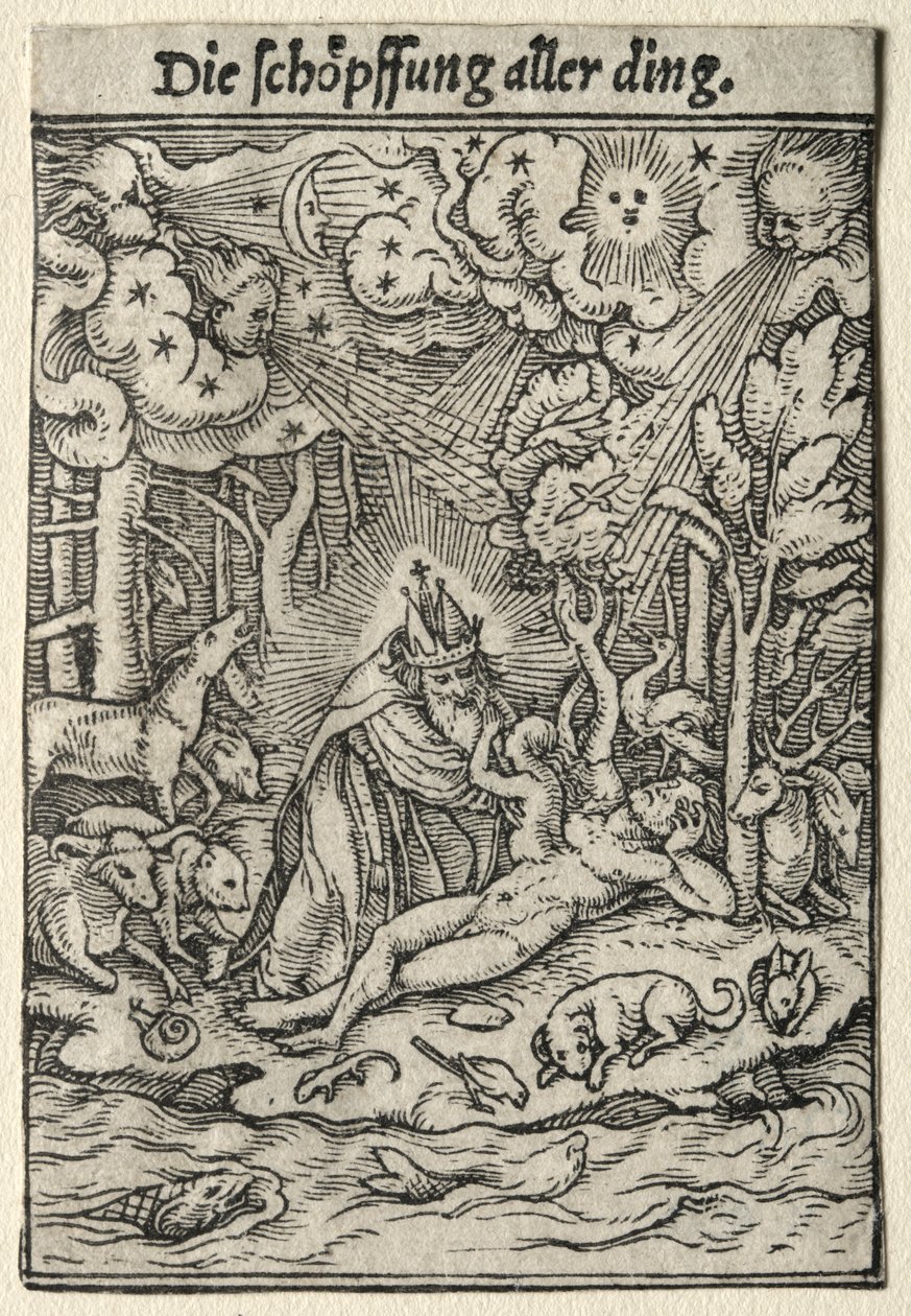 Dance of Death: The Creation by Hans Holbein