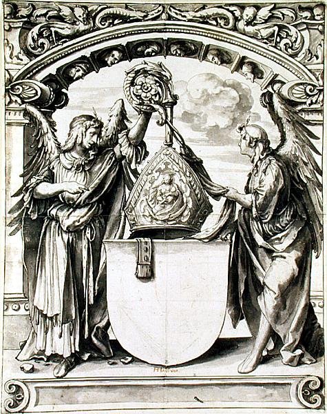 Design for a Glass Painting, c.1520 by Hans Holbein der Jüngere