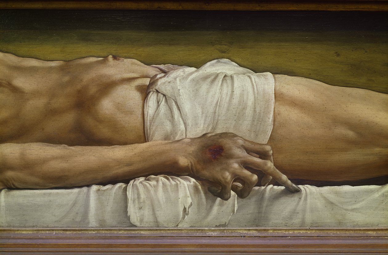 The Body of the Dead Christ (detail)