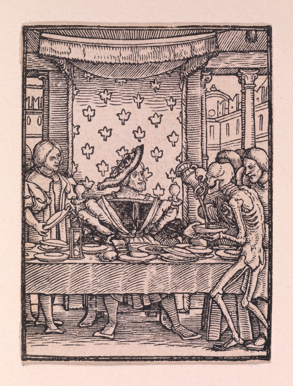 The King, from "The Dance of Death" by Hans Holbein the Younger