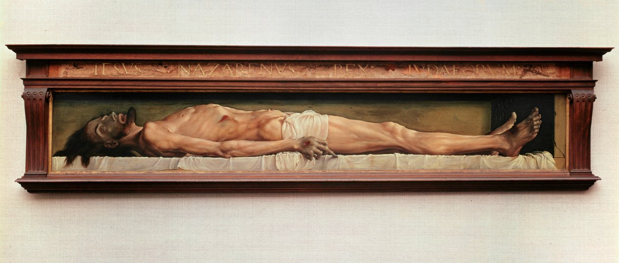 The Dead Christ by Hans Holbein the Younger