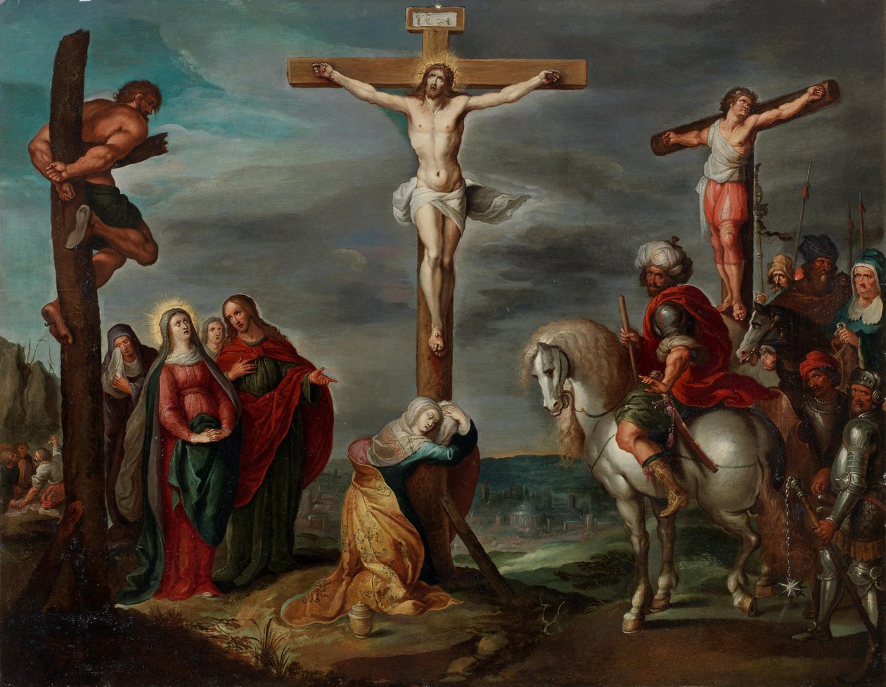 Crucifixion by Hans Jordaens III