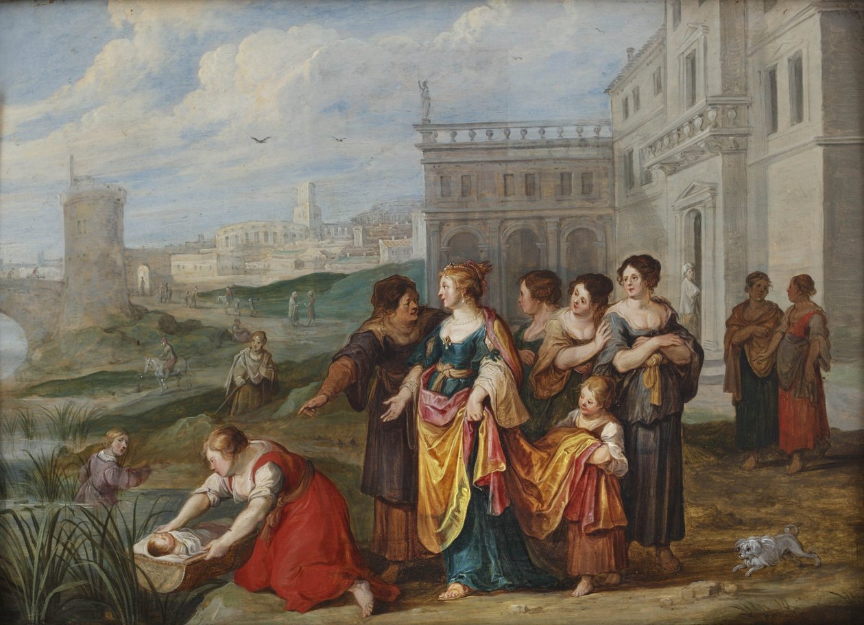Finding of Moses by Hans Jordaens III