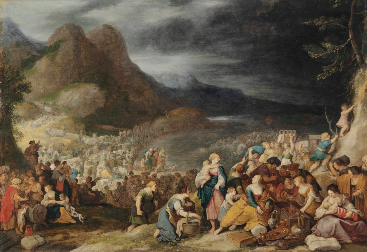 The Passage Through the Red Sea, Pharaoh
