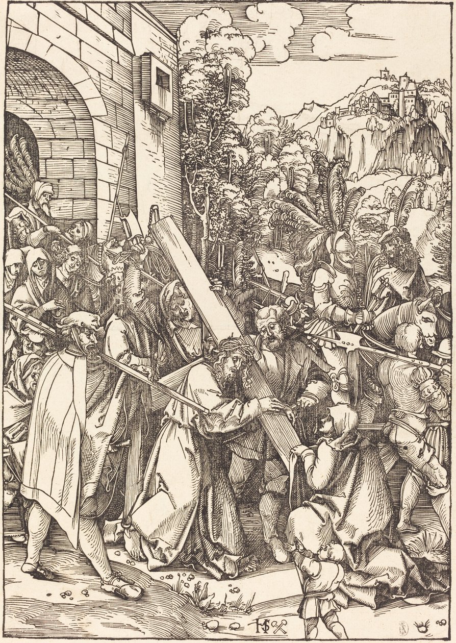 Christ Bearing the Cross by Hans Leonard Schaufelein