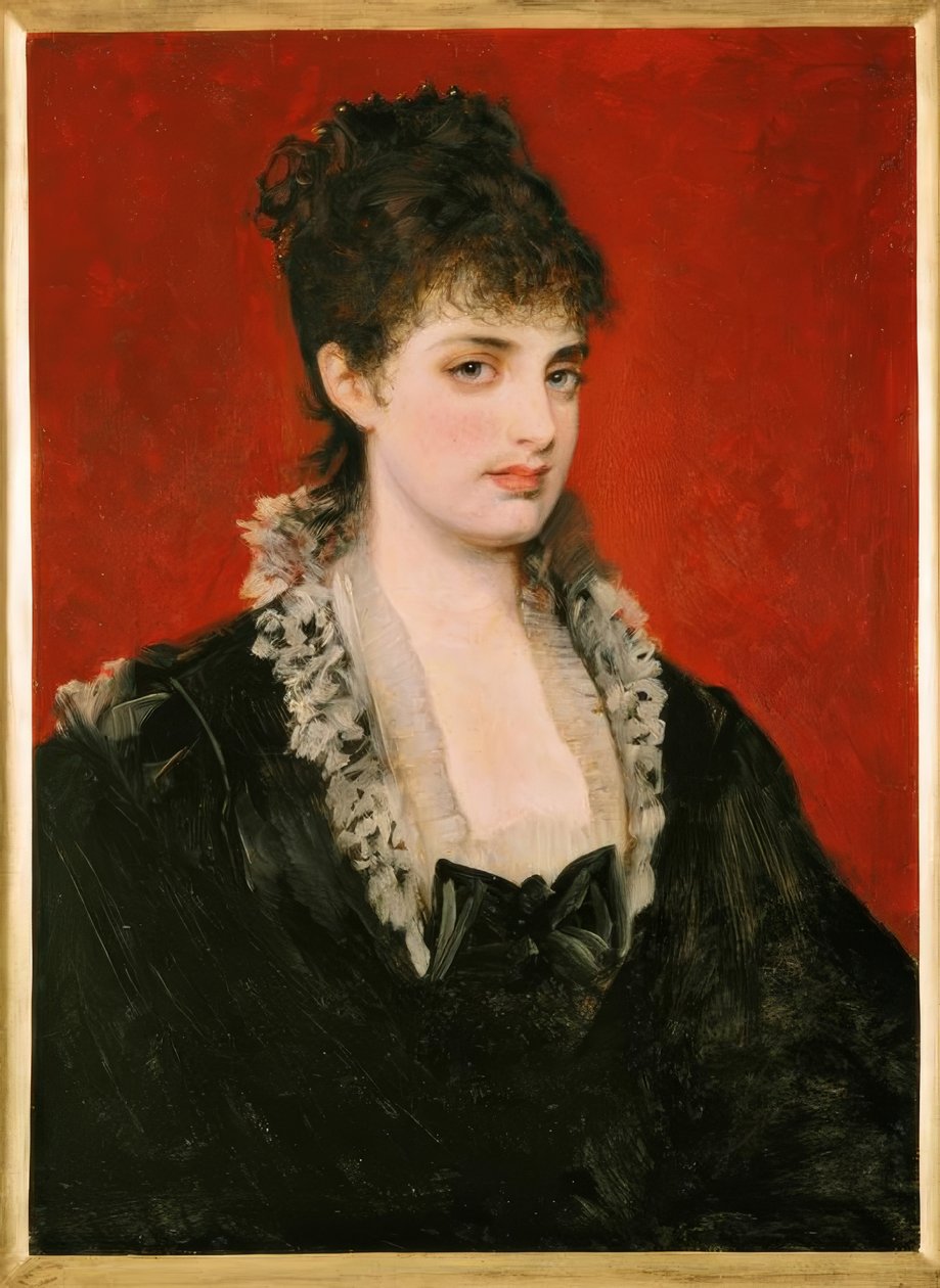 Anna von Waldberg (1831–1884) by Hans Makart