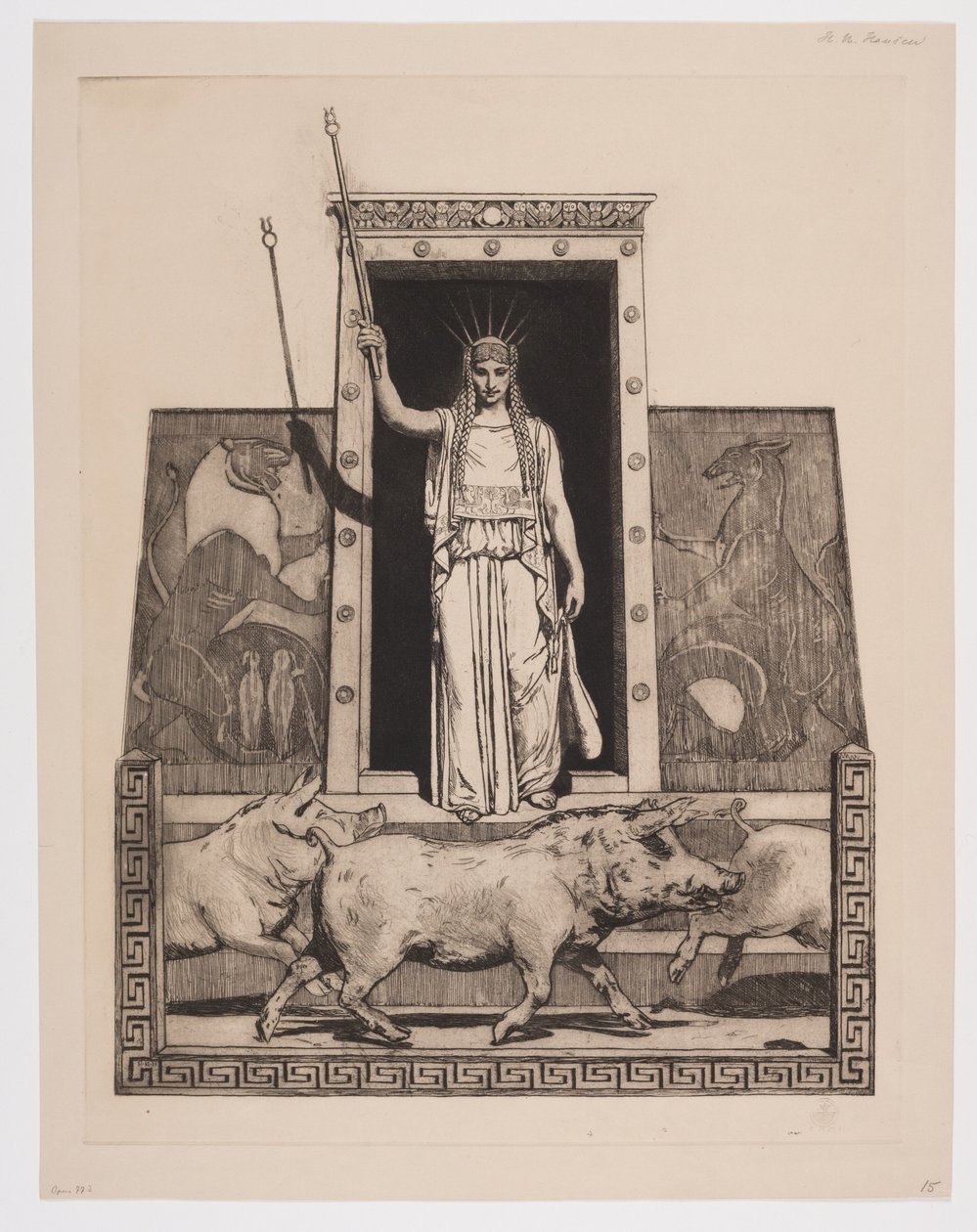 Circe Transforming Odysseus