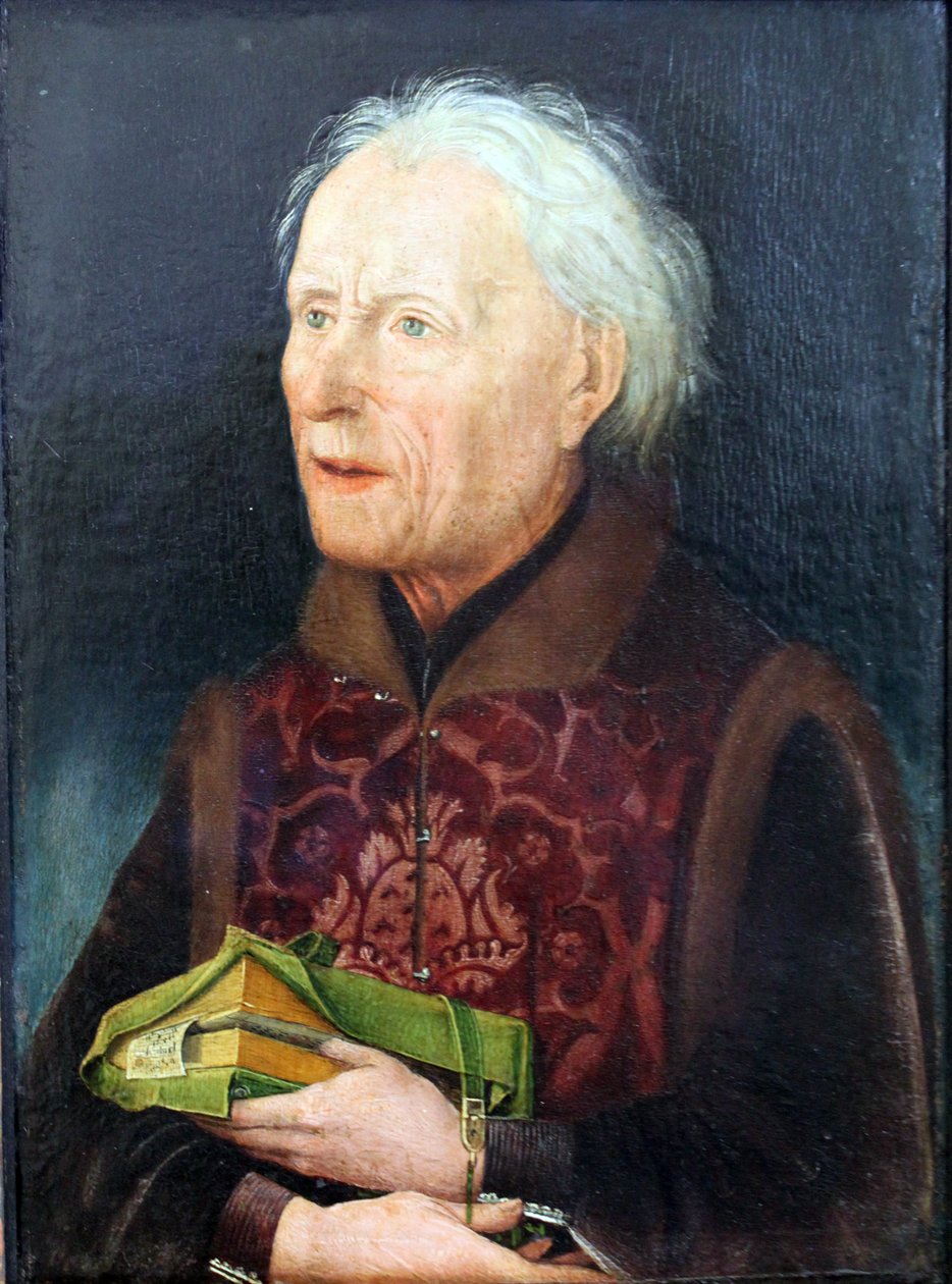 Portrait of the Canon Count Georg of Löwenstein by Hans Pleydenwurff