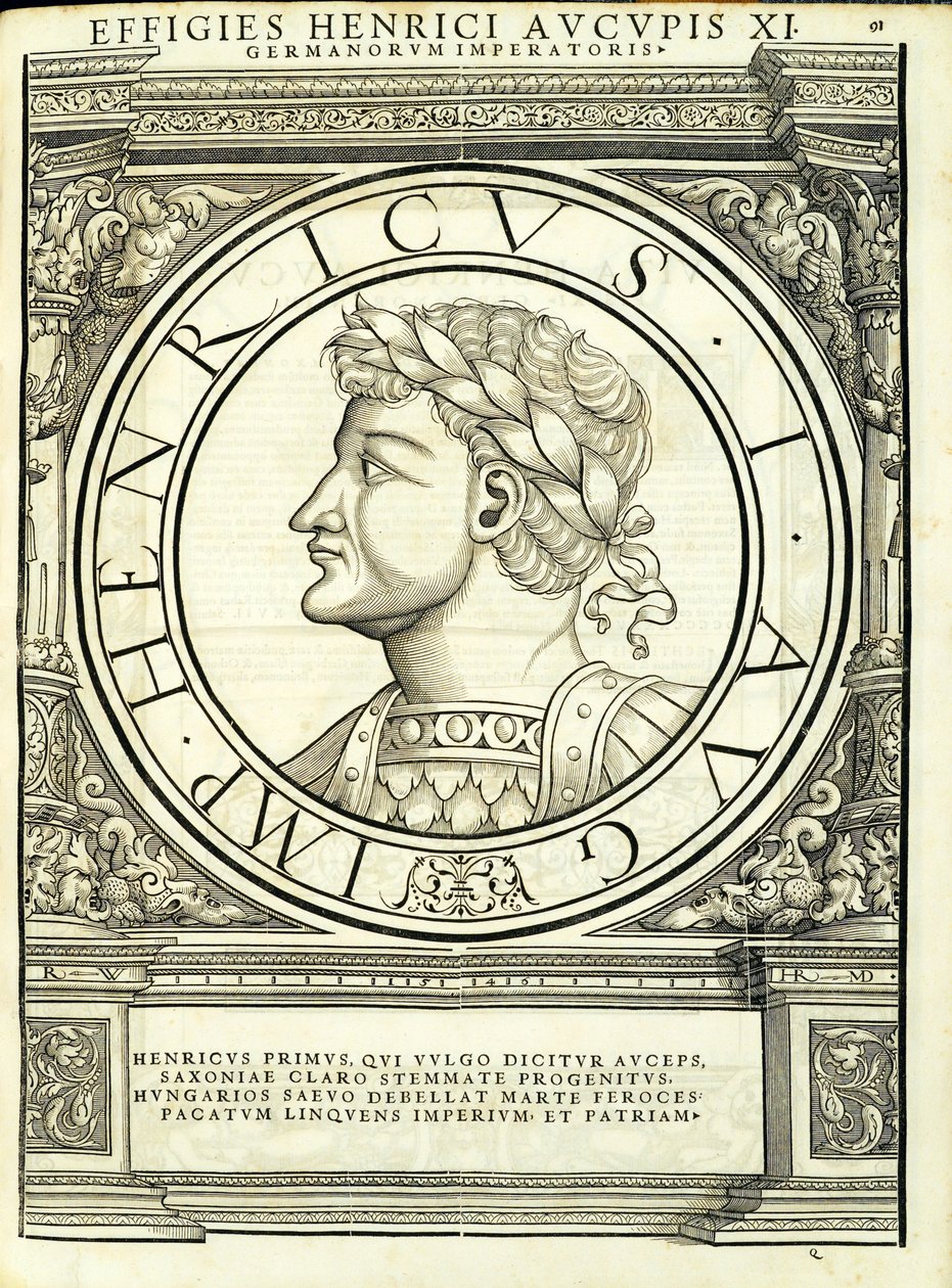 Henricus I Auceps, Illustration from 