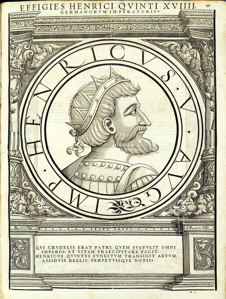Henricus V, illustration from 
