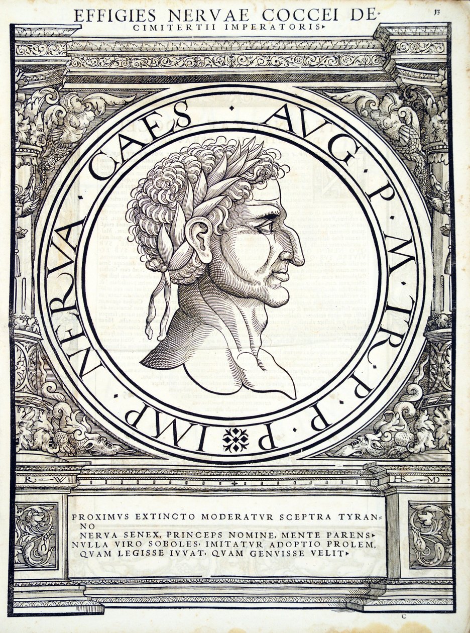 Nerva, Illustration from 
