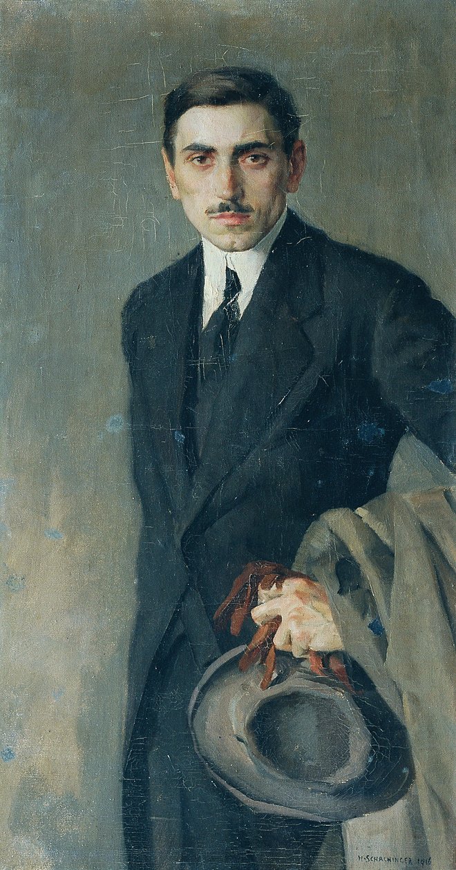 The Painter Fritz Zerritsch by Hans Schachinger