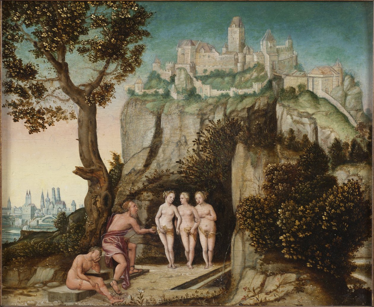 The Judgement of Paris by Hans Schoepfer