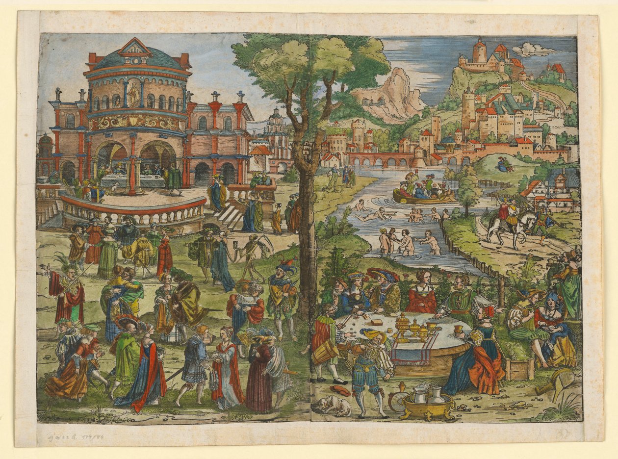 The Feast of Herodias by Hans Sebald Beham