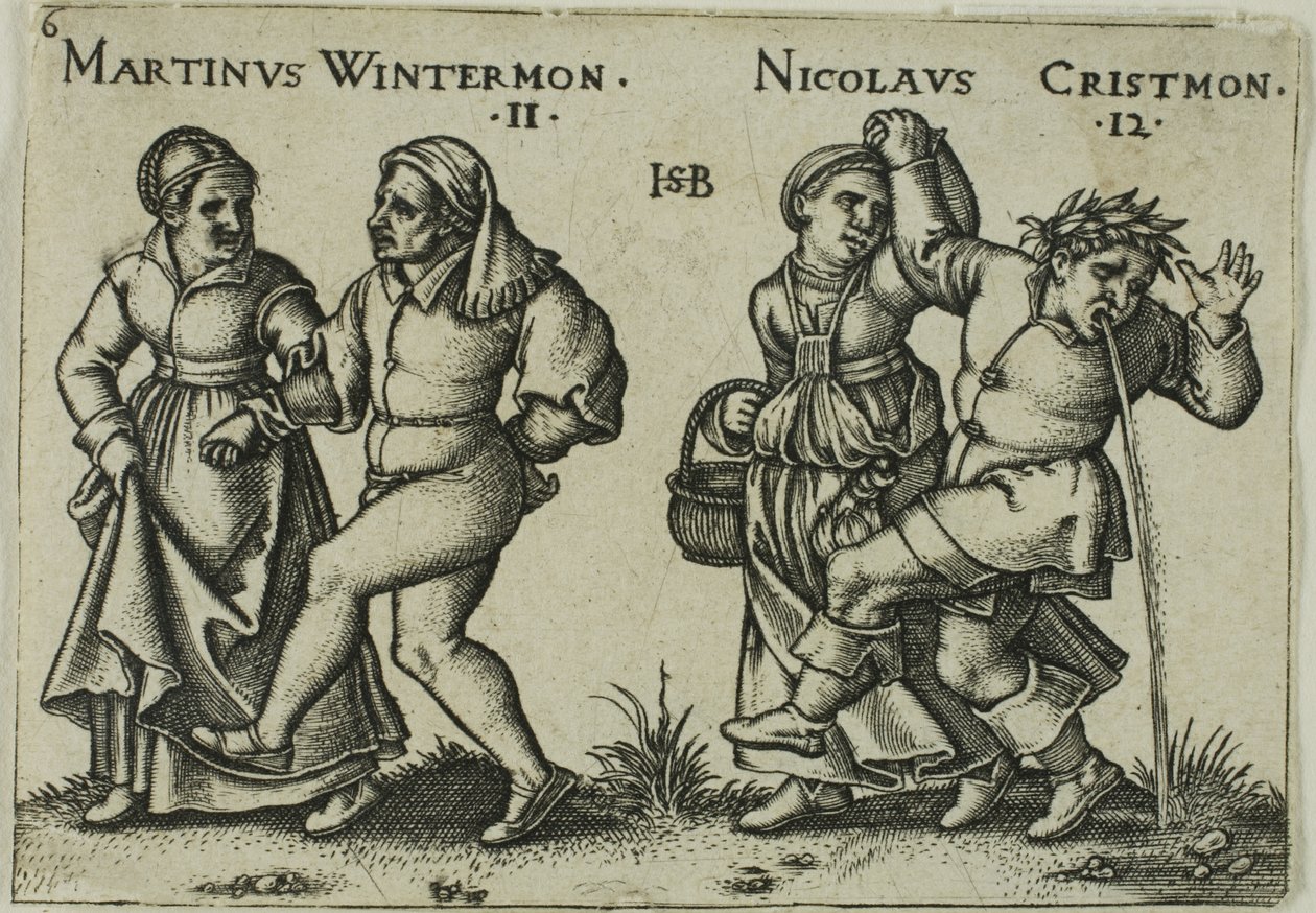 November and December, Plate 6 from The Peasants
