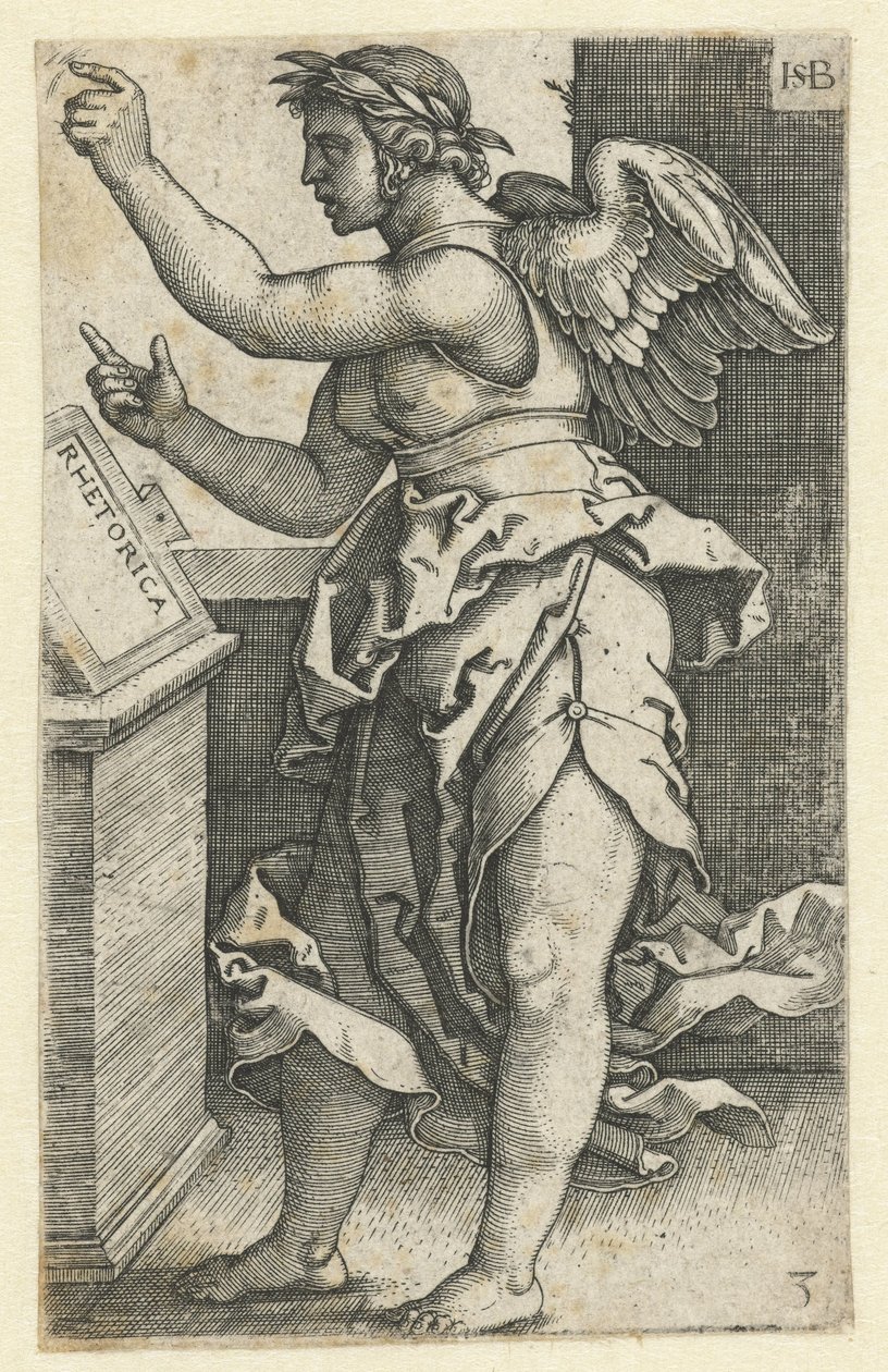 Rhetoric (Seven Liberal Arts series) by Hans Sebald Beham