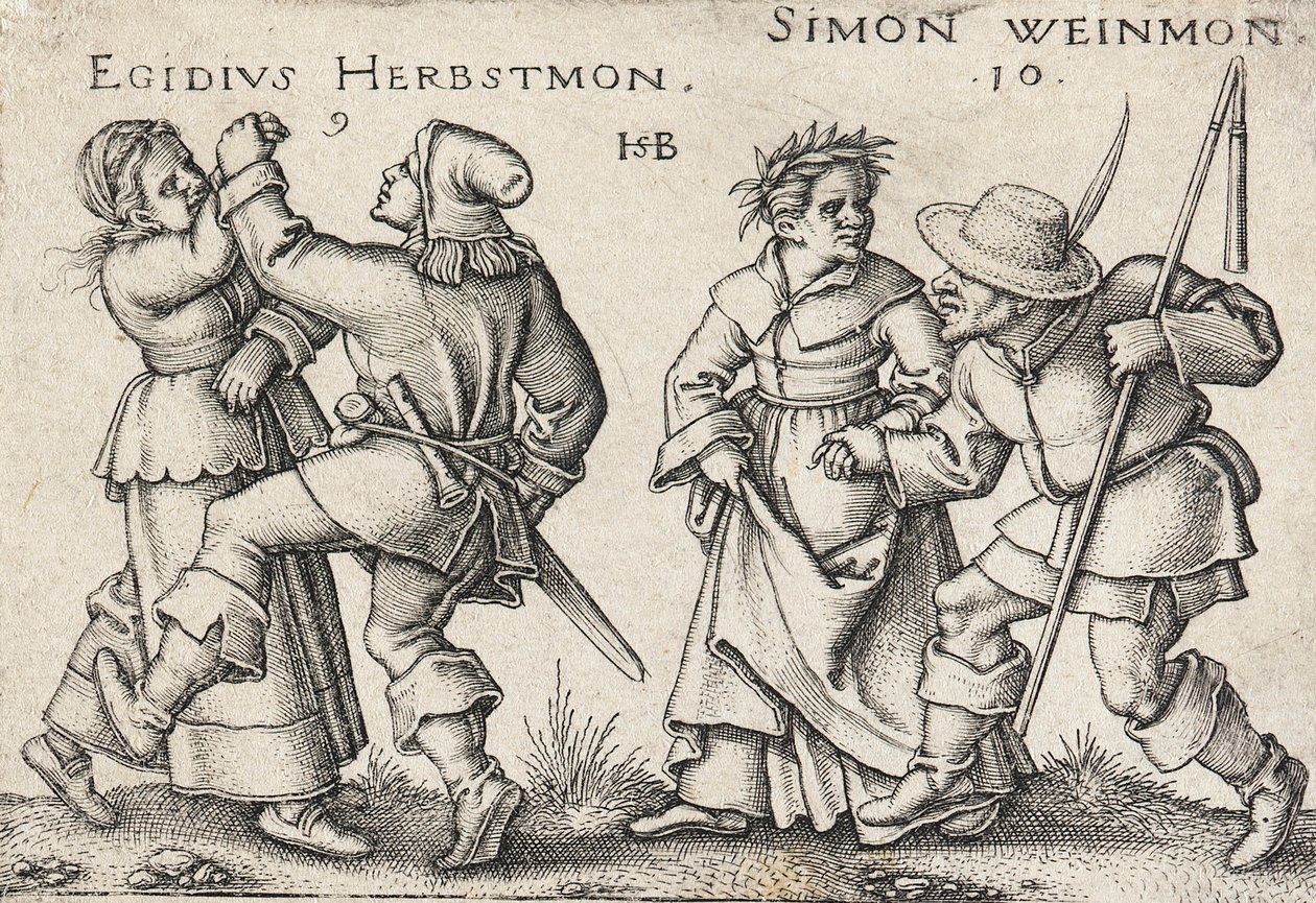 September and October by Hans Sebald Beham
