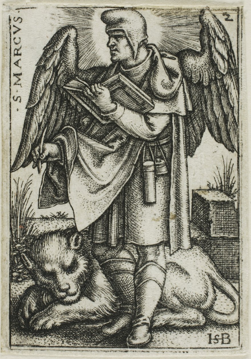 St. Mark, from The Four Evangelists by Hans Sebald Beham