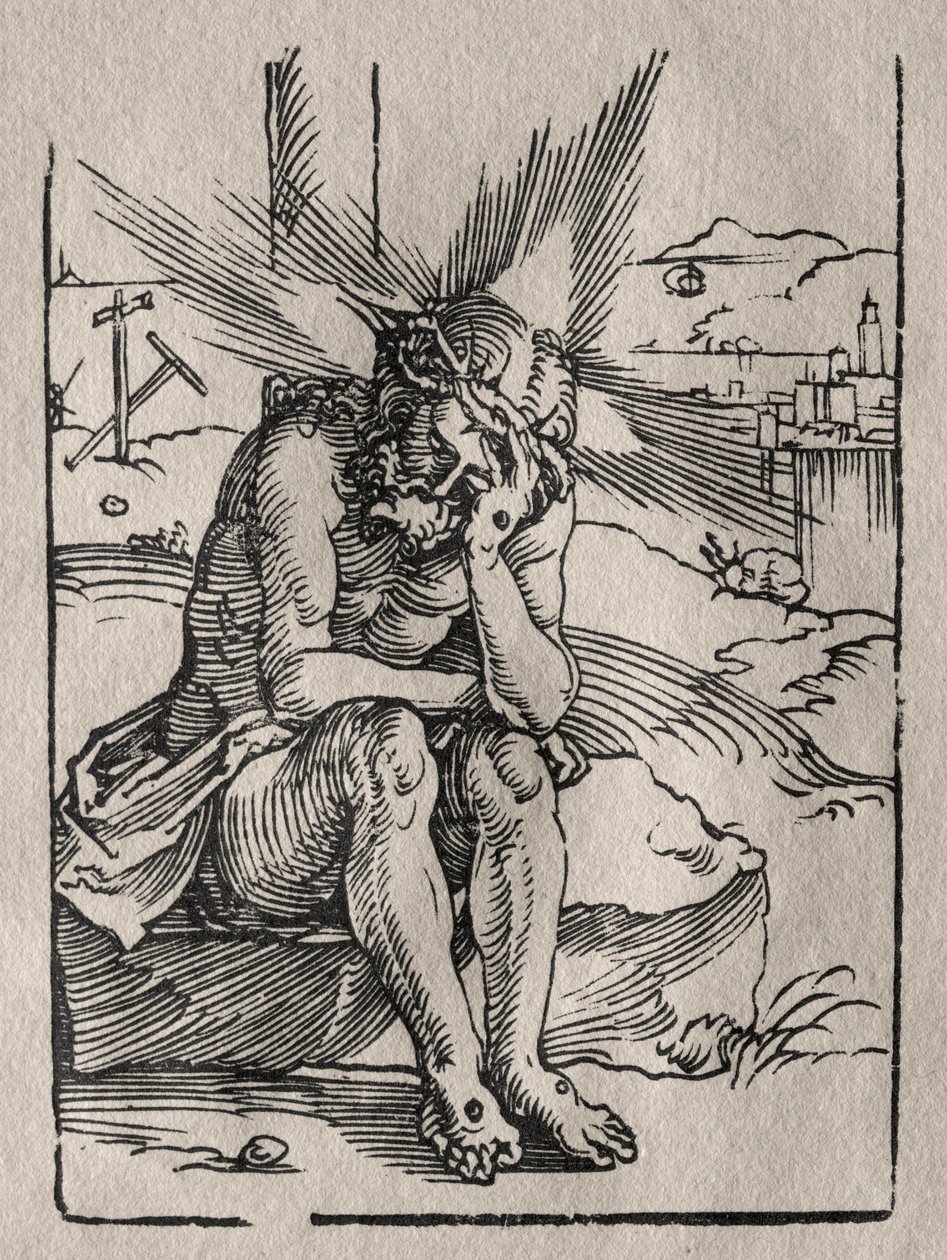 The Man of Sorrows by Hans Sebald Beham
