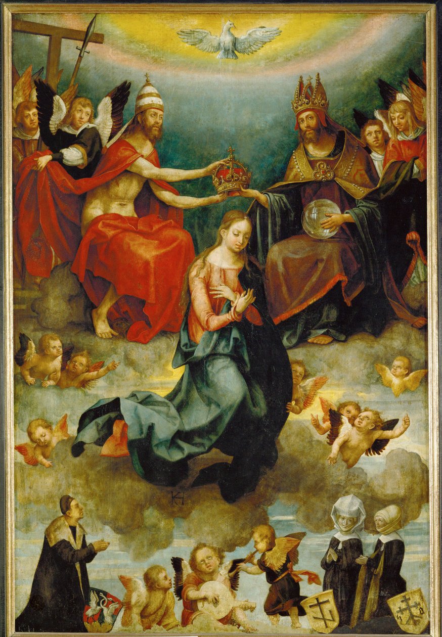 Coronation of the Virgin by Hans Suess Kulmbach