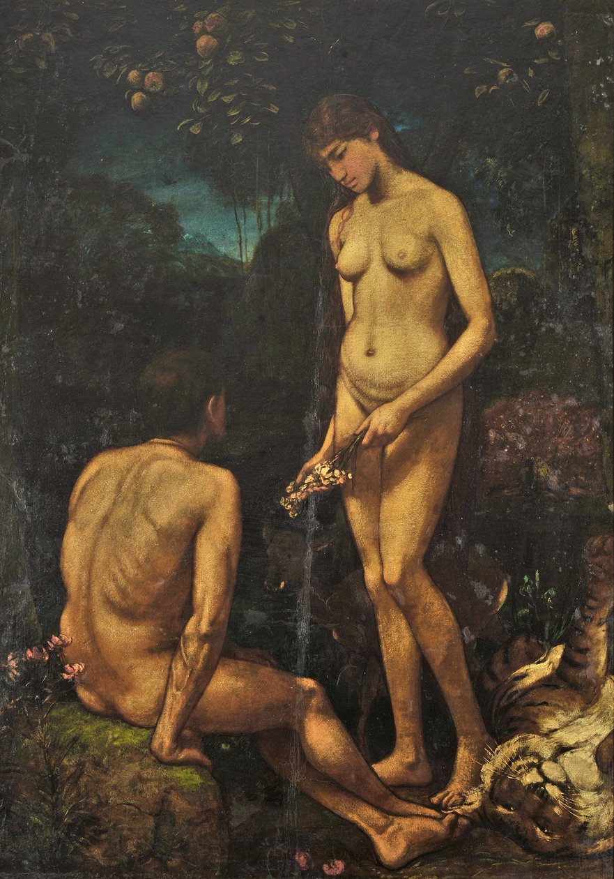 Adam and Eve by Hans Thoma