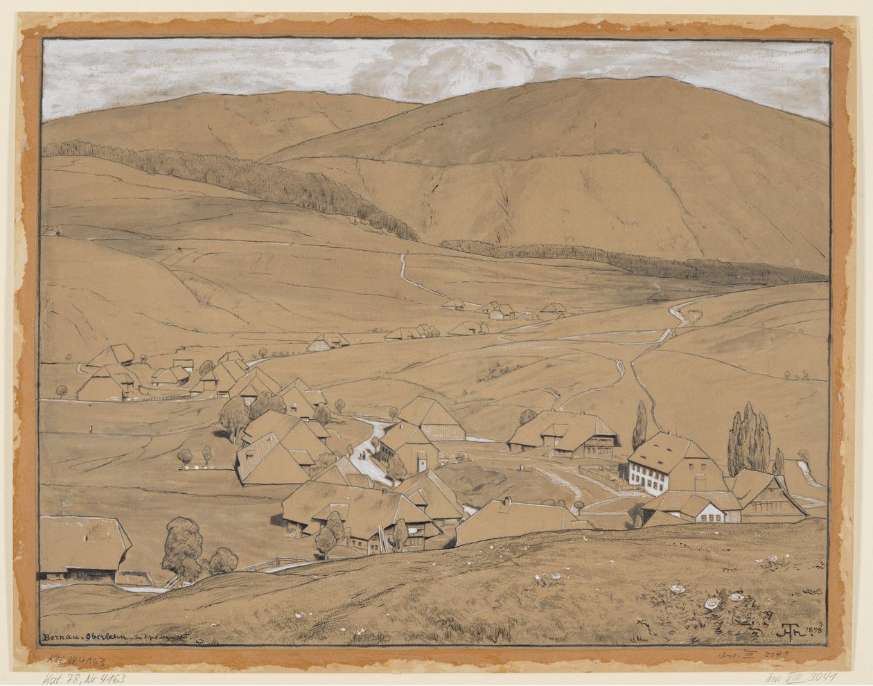 Bernau-Oberlehen by Hans Thoma
