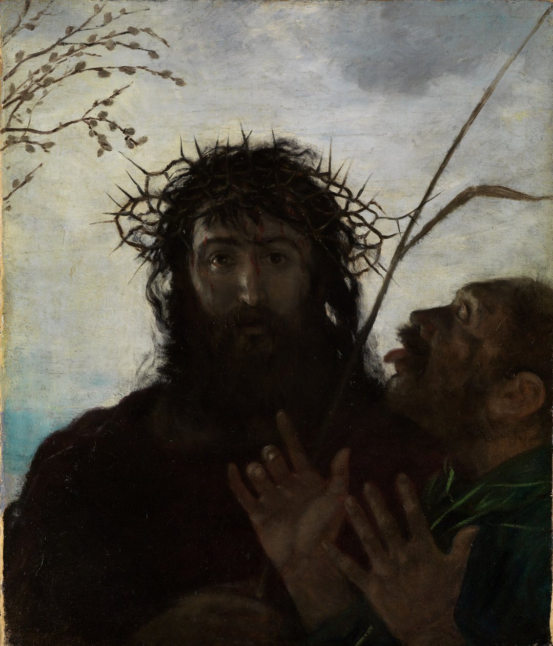 The Mocking of Jesus by Hans Thoma