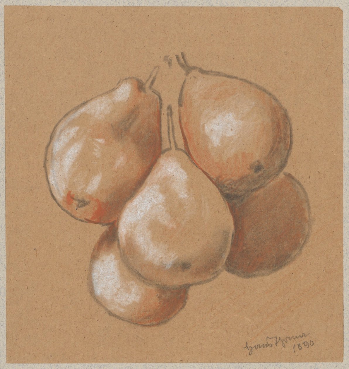 Pears by Hans Thoma