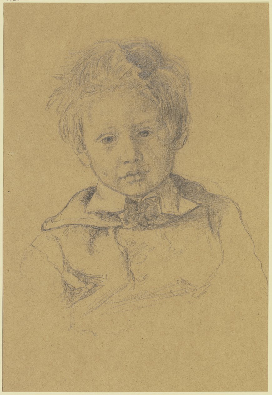 Child Portrait of Victor Müller