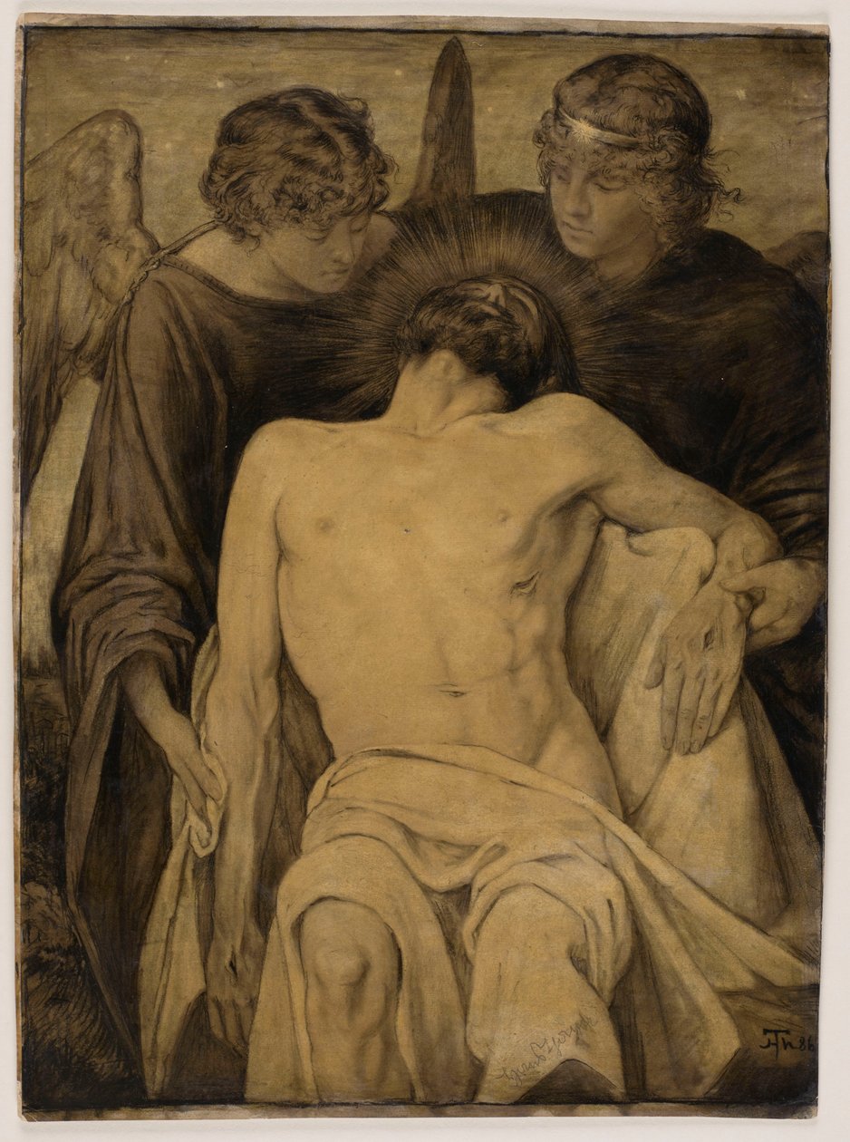 Pieta by Hans Thoma